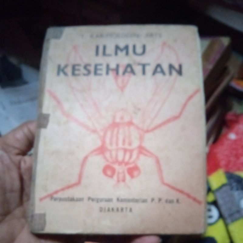 buku ilmu kesehatan, buku edjaan lama tahun 1955