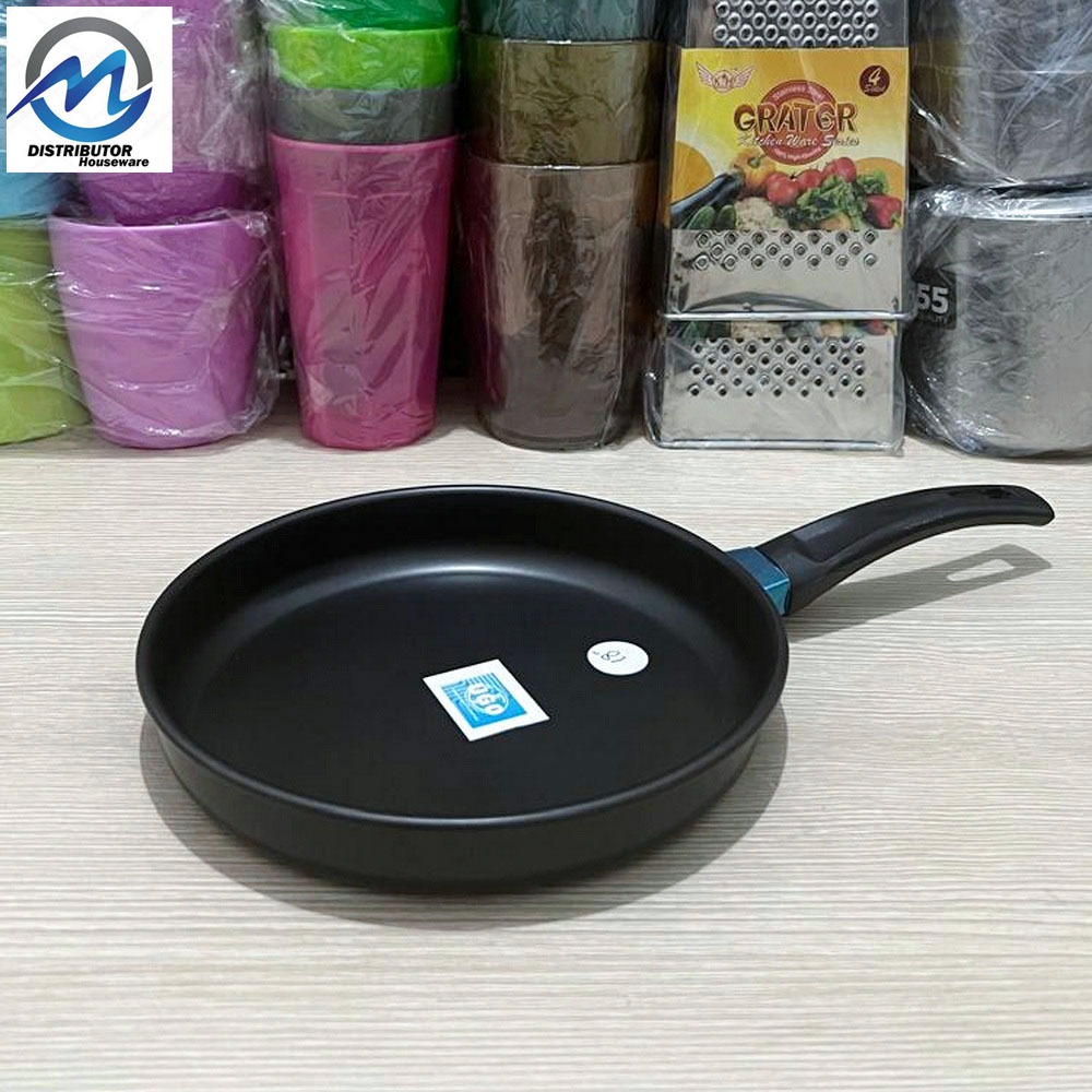 Teflon Masak Frypan / Teflon Wajan Penggorengan Ceper UGO 18"