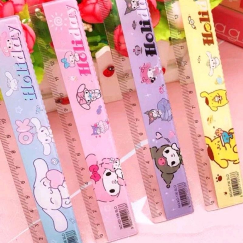 

Penggaris 15 cm SANRIO, LABUBU, karakter hologram / Penggaris karakter 15 cm, SANRIO, Labubu / Mistar 15 cm (1 pcs) / Penggaris plastik SANRIO, karakter anak, Labubu