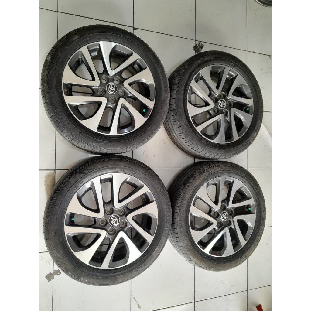ready stock oem sienta ring 16 pcd 5x100 pnp all avanza all xenia sienta dll