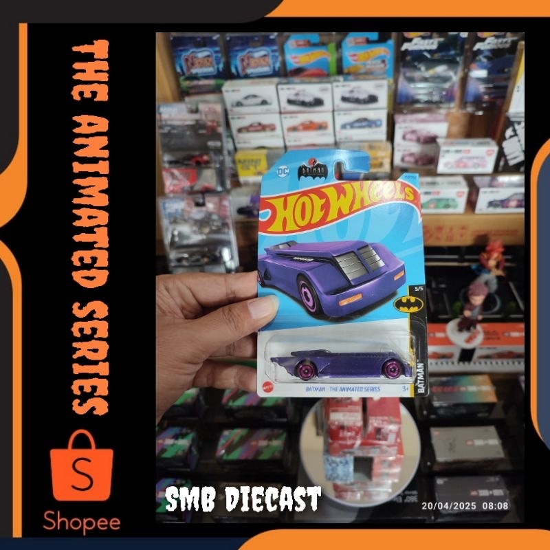 HOT WHEELS BATMAN THE ANIMATED SERIES UNGU