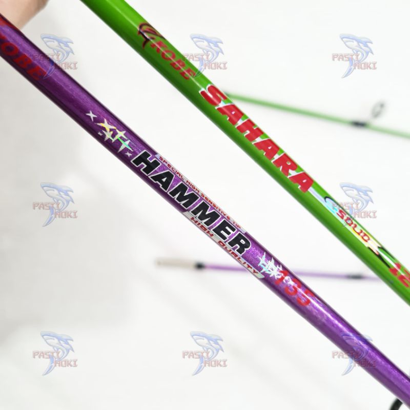Joran Kobe hammer fiber solid joran ikan mas dan patin/joran kolam