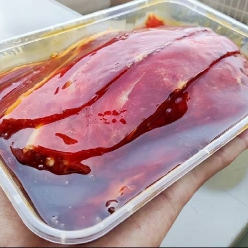 

Daging Slice Low fat less fat Marinasi 500gr