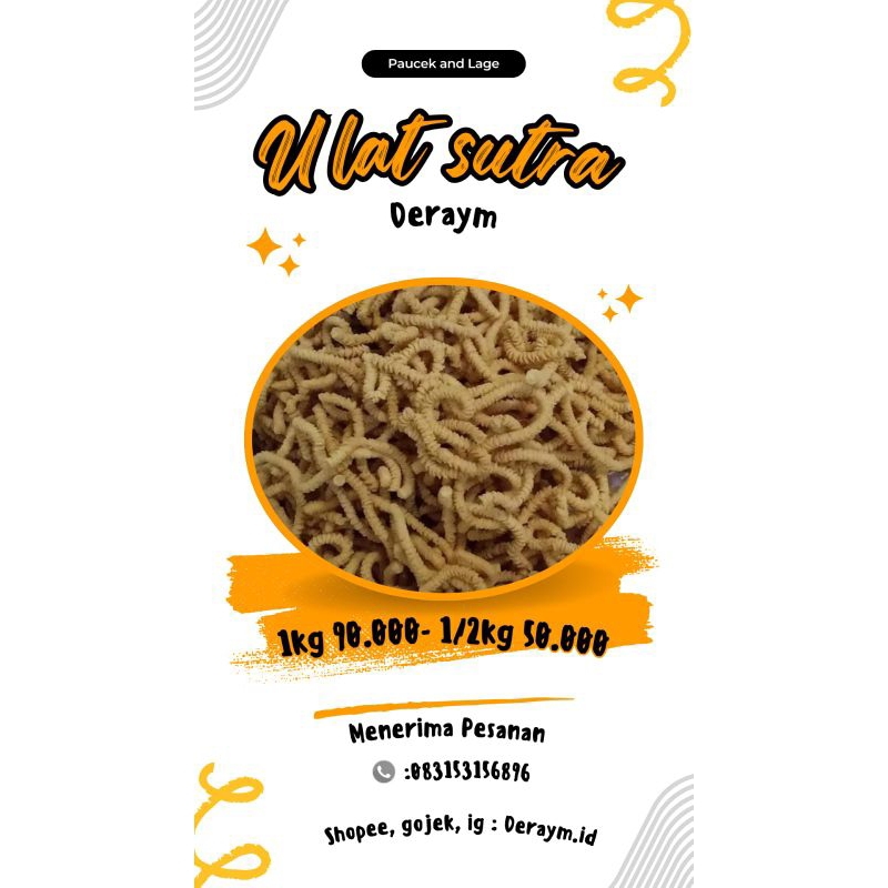 

snack ulat sutra