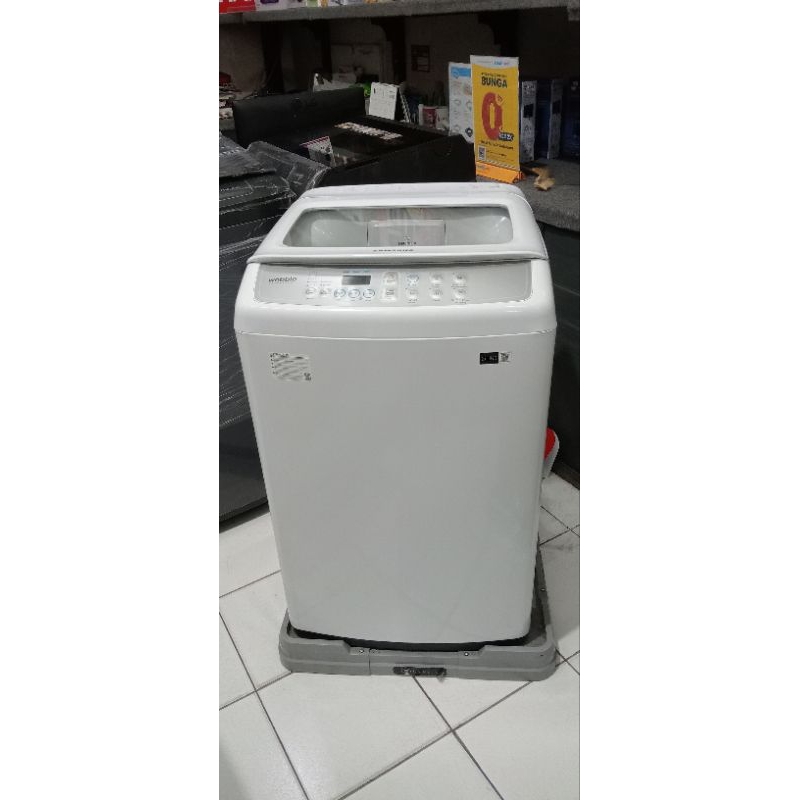 Mesin Cuci Samsung 1 tabung 7 kg Wobble WA70H4200SW