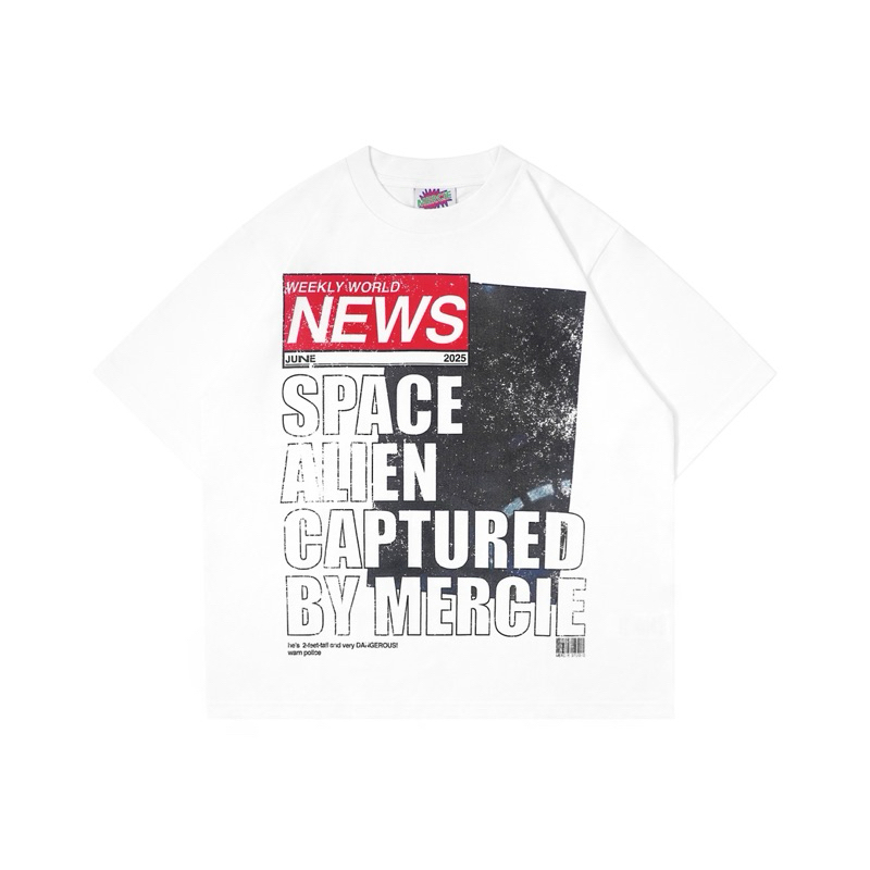 Mercie Studio - Breaking News Tee