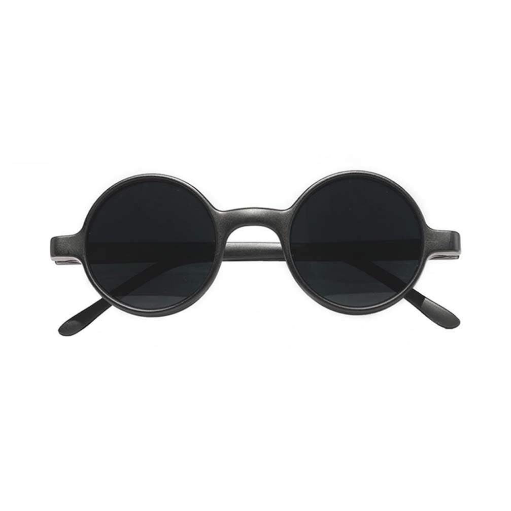 ROCKIDS - EYEWEARS - KACAMATA BULAT HITAM - BLACK DOFF