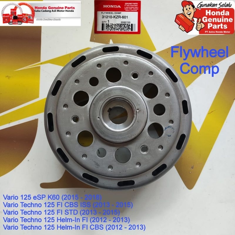 FlyWheel Comp Magnet Vario 125 2012-2018 Asli Ori Honda AHM 31210KZR601