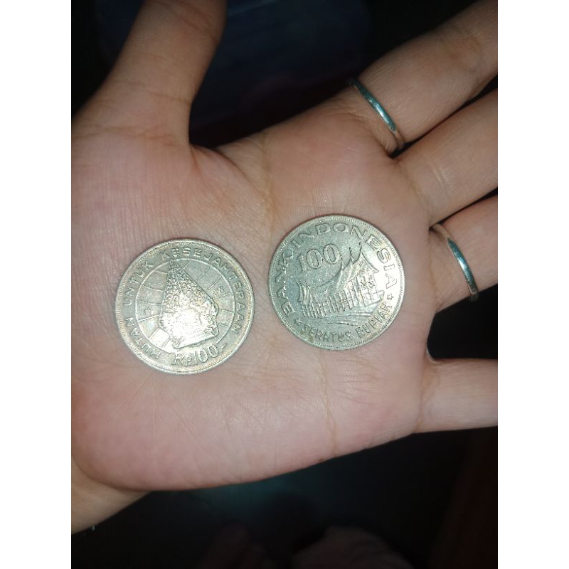 uang koin 100 rupiah tahun 1978