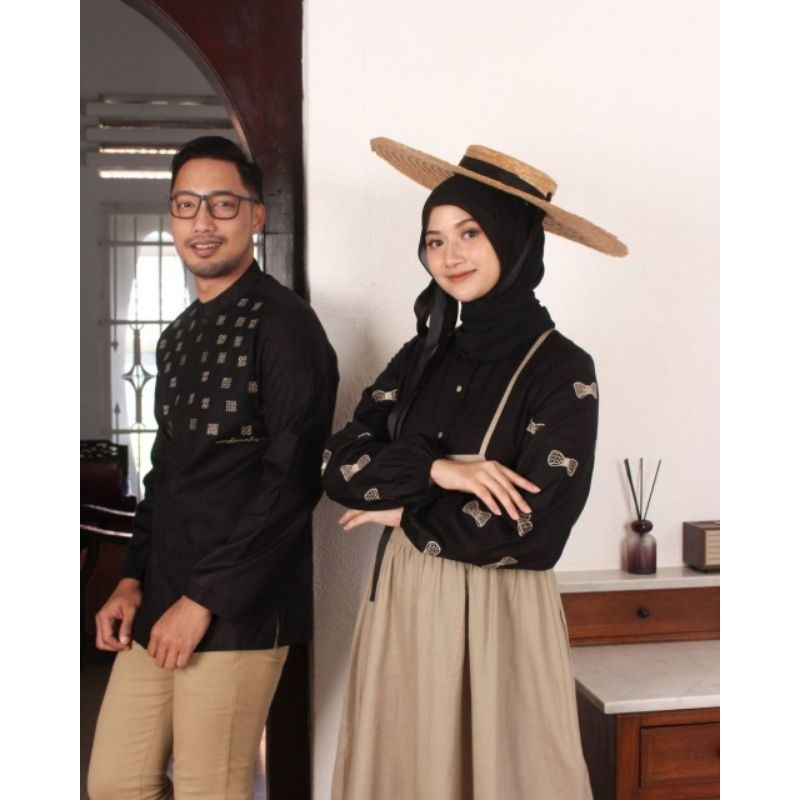 Sarimbit Dannis D Ribbon Koko, Abaya Dewasa, Jubah anak, koko anak,