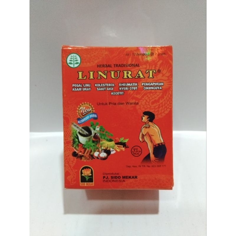 

Jamu Linurat Merah Original 100% isi 12sachet