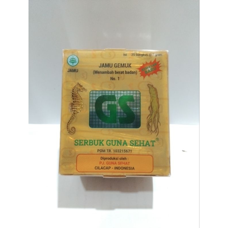 

Jamu GS 1 Gemuk Original 100%