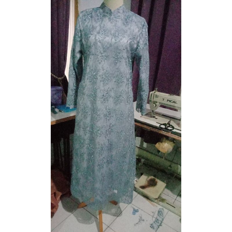 Jasa Jahit Gamis Brukat