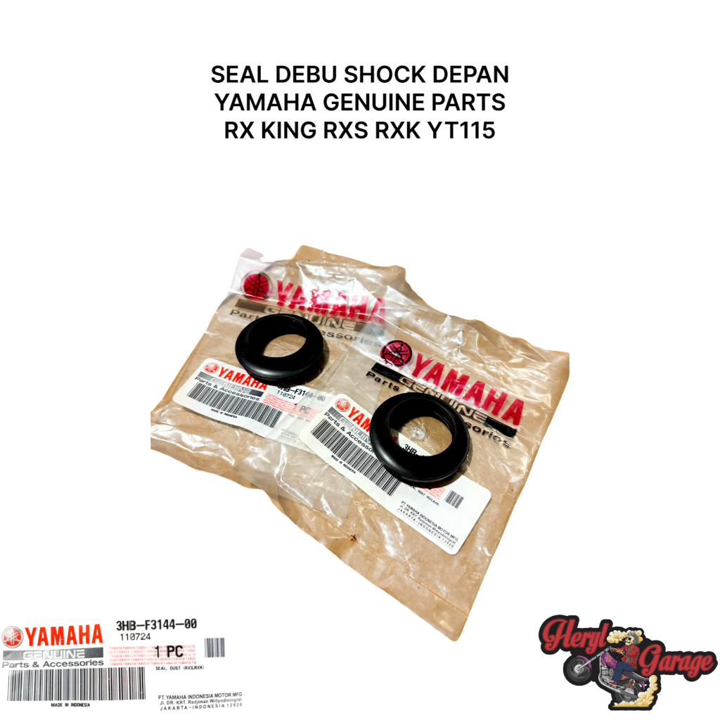 SEAL DEBU SHOCK DEPAN RX KING RXK RXS YT115 ORIGINAL YAMAHA GENUINE PARTS