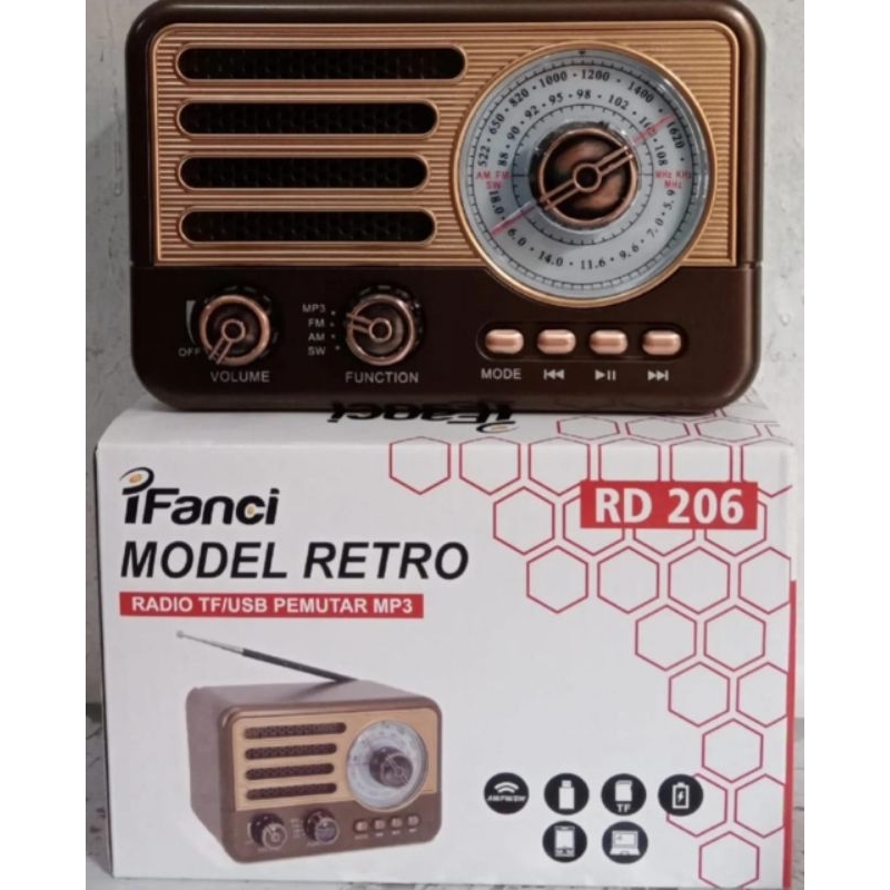 Radio 206 Ifanci Model Retro