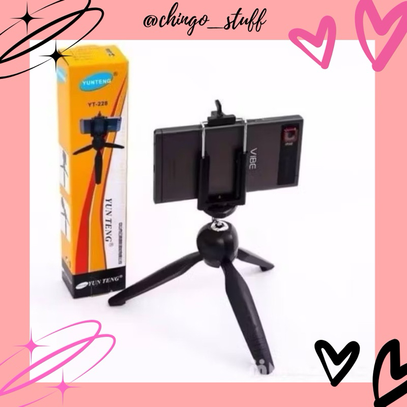 tripod mini // penyangga hp mini tripod handphone