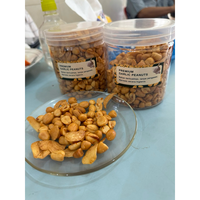 

kacang bawang putih original gurih dan meresap no pengawet