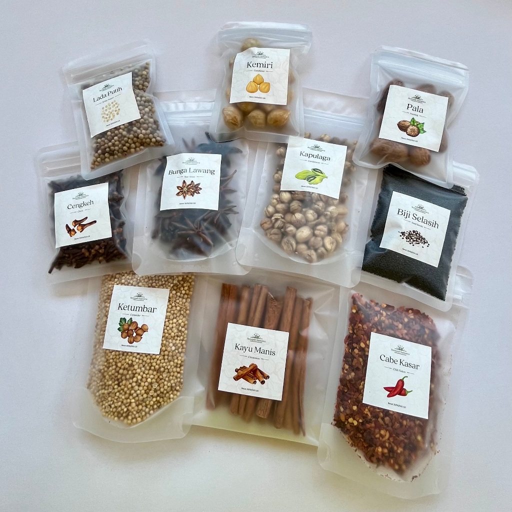 

REMPAH & BUMBU MASAK EKONOMIS MURNI
