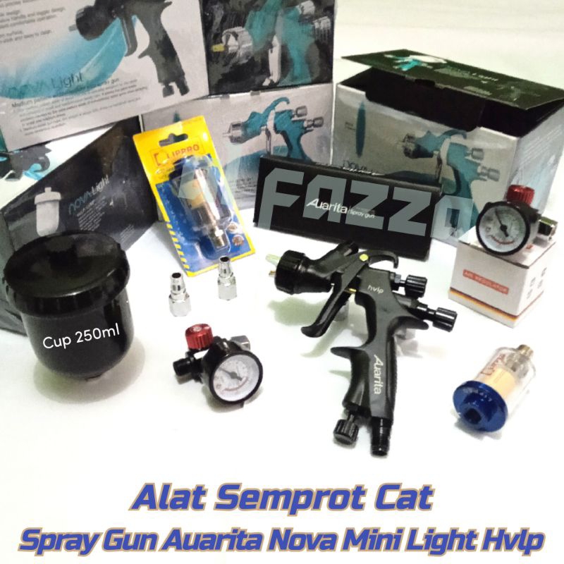 Spray Gun Cat Auarita Nova Mini Light HVLP Nozzle 1.0mm