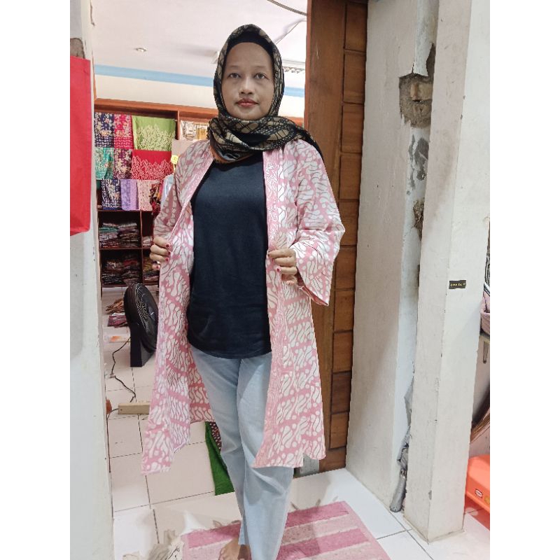 BLAZER BATIK, ATASAN BATIK WANITA by batik kenny cirebon