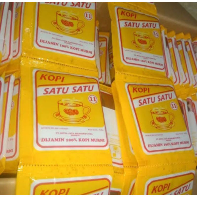 

Kopi Satu Satu 1 renteng 10 sachet