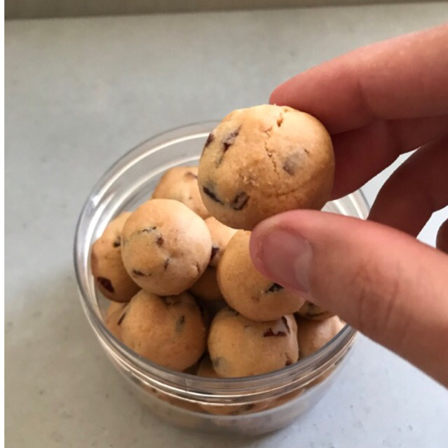 

Cranberry Cookies - Jar 300ml 800ml- Kue Kering Butter