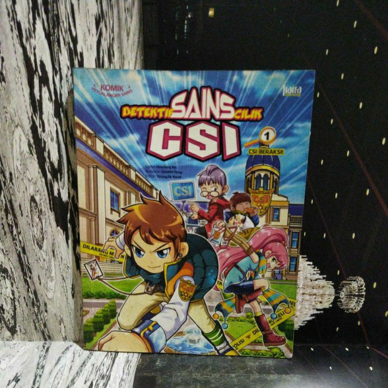 KOMIK DETEKTIF SAINS CILIK CSI VOL 1