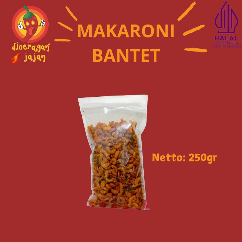 

MAKARONI BANTET VIRAL ENAK RENYAH 250gr (Maktet)