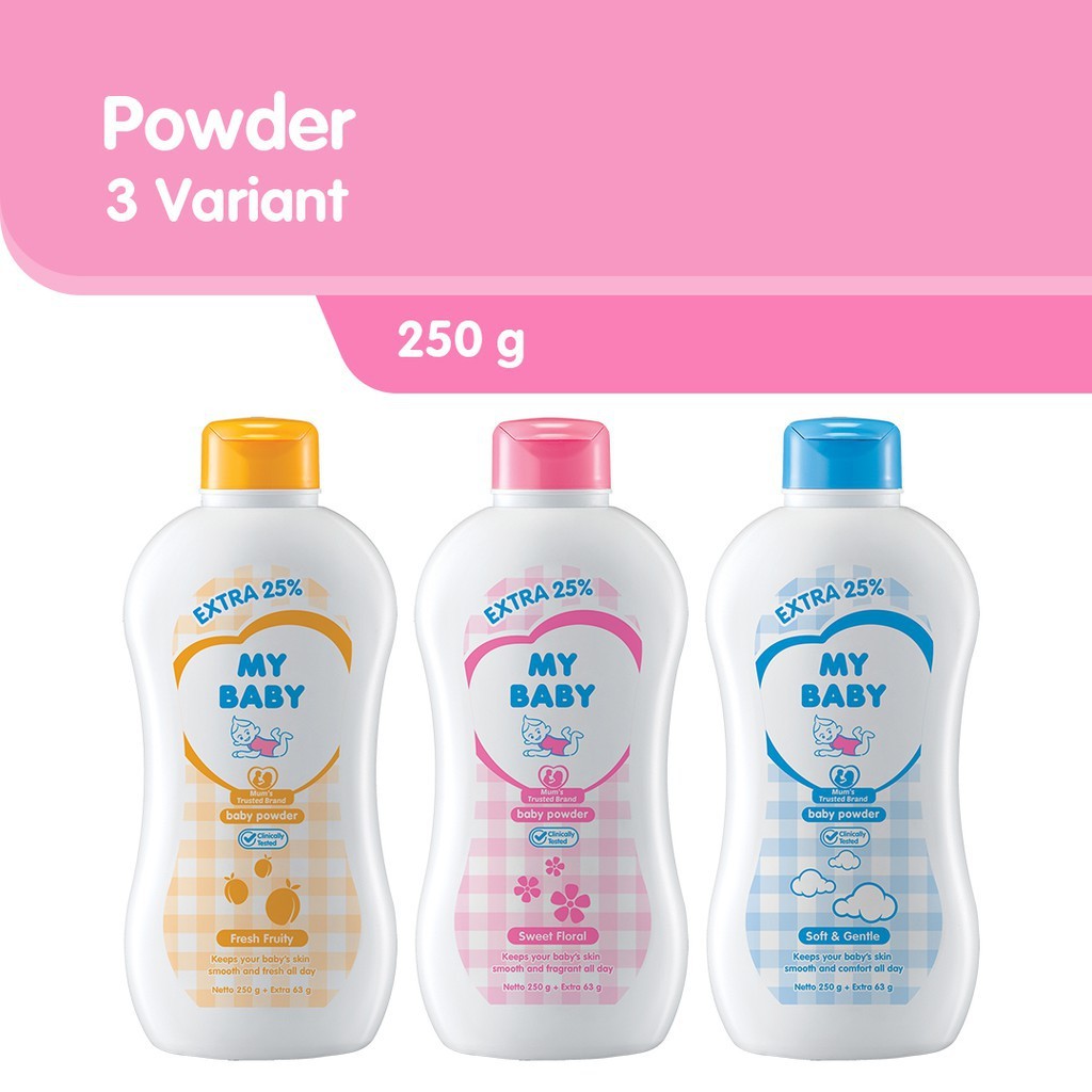 My Baby Bedak 235gr - My Baby Bedak Bayi