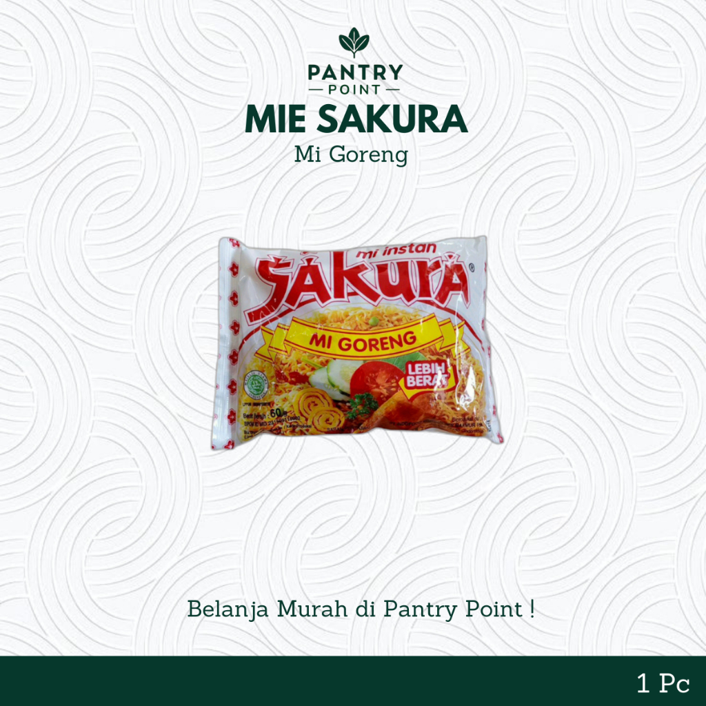

Mie Sakura Goreng Instant