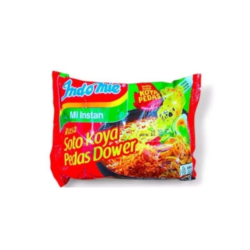 mie soto koya pedas dower