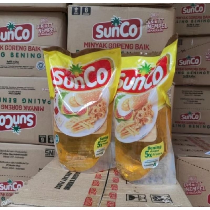 

Minyak Goreng Sunco 6 liter ( 2L x 3pcs )