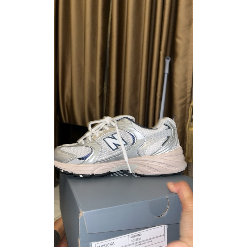 NB 530 Grey Silver Metalic