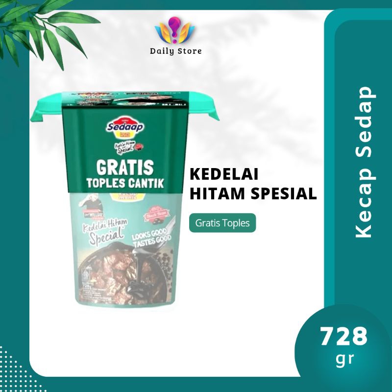 

Sedap Kecap Manis Spesial Gratis Toples 728gr