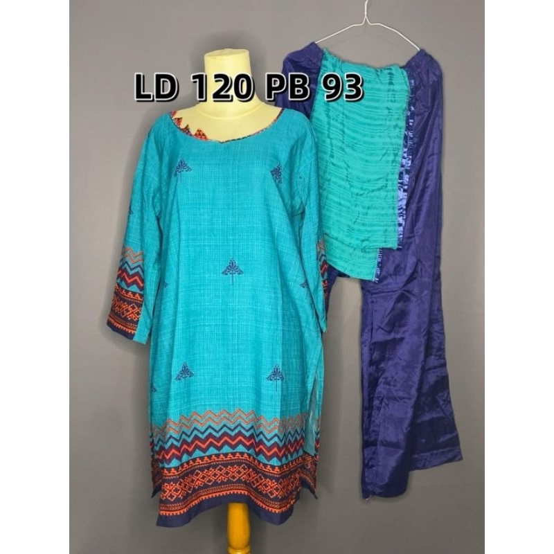 Kurti Set PL LD 120+ Baju India Jumbo