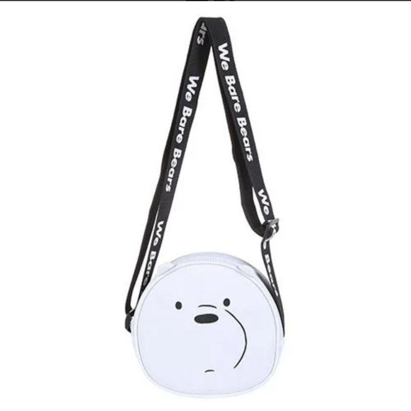 preloved tas slempang miniso we bare bears ori