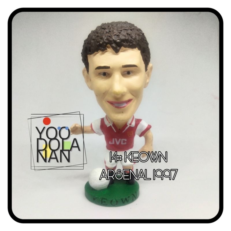 14# KEOWN - ARSENAL 1997 CORINTHIAN PROSTARS FIGURE PEMAIN BOLA