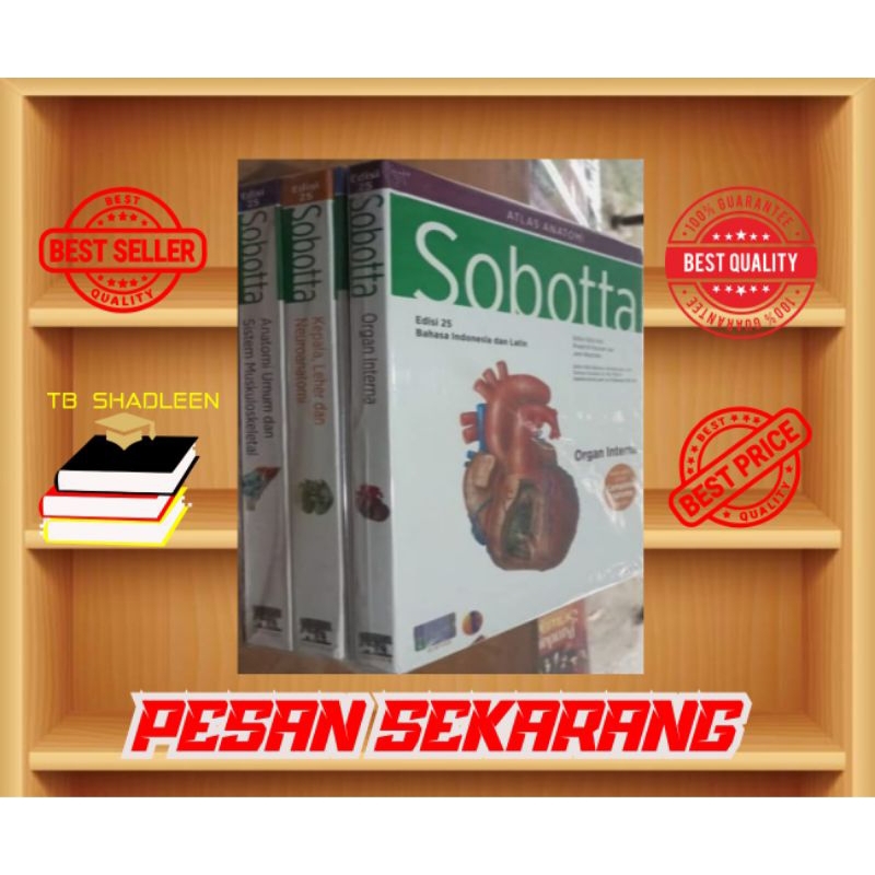 ATLAS ANATOMI Sobotta Edisi 25 BAHASA INDONESIA