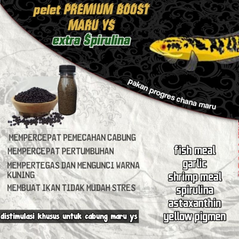 plelet khusus progress chana YS diformulasikan khusus untuk membentuk cabung dan mencerahkan warna k