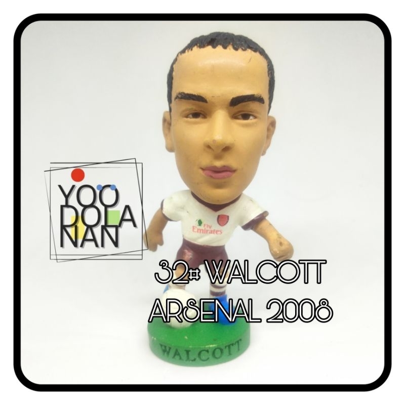 32# WALCOTT - ARSENAL 2008 CORINTHIAN PROSTARS FIGURE PEMAIN BOLA