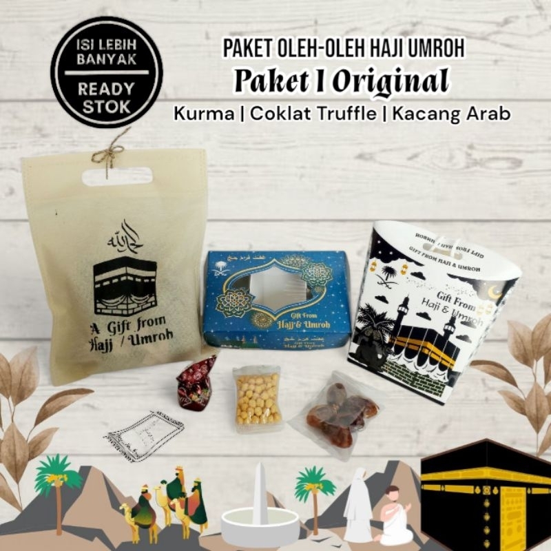 

Paket I Original paket oleh oleh haji umroh berkualitas kurma kacang arab coklat