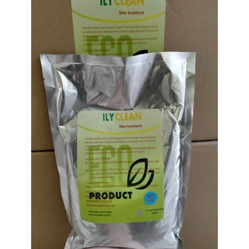 ILY CLEAN1 kg untuk menghilangkan bau ammoniak
