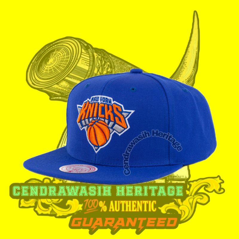 Mitchell And Ness New York Knicks Snapback Hat 100% Authentic