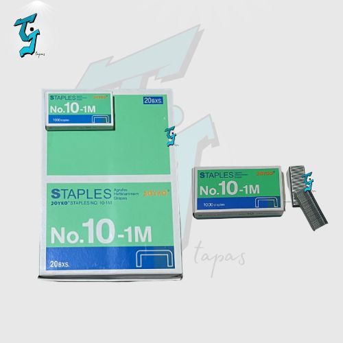 

JOYKO Staples No. 10-1M. 1 Pak isi 20box @1000 staples.