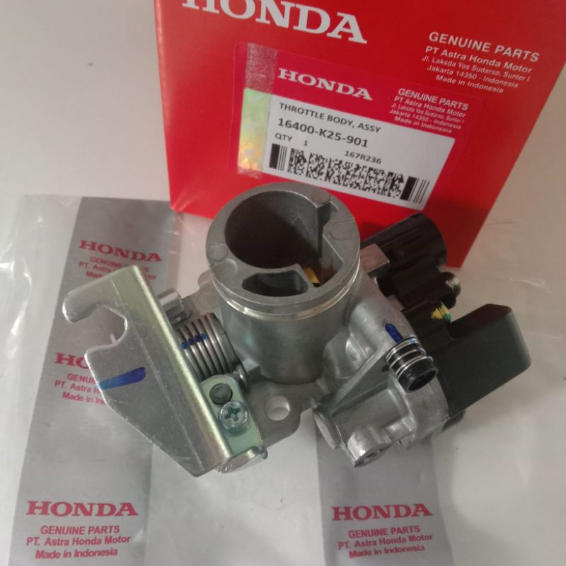 Throttle Body Honda Beat Fi  Starter Kasar Scoopy Fi Thn 2013-2014 K25 Ori
