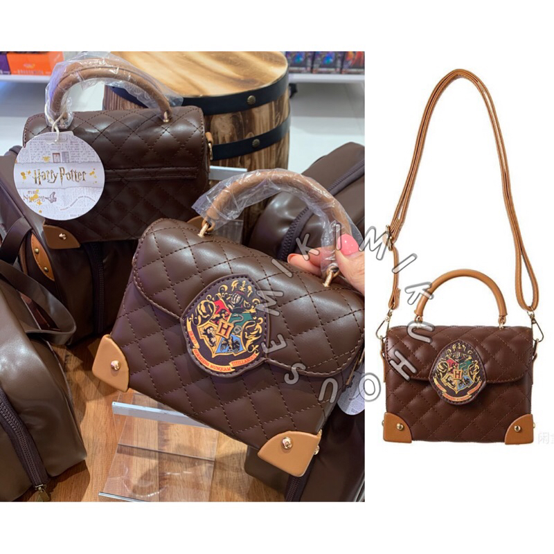 MINISO x HARRY POTTER RETRO CROSSBODY BAG HOGWARTS CLASSIC HANDBAG TAS CROSS BODY KOPER TOTE BAG SEL