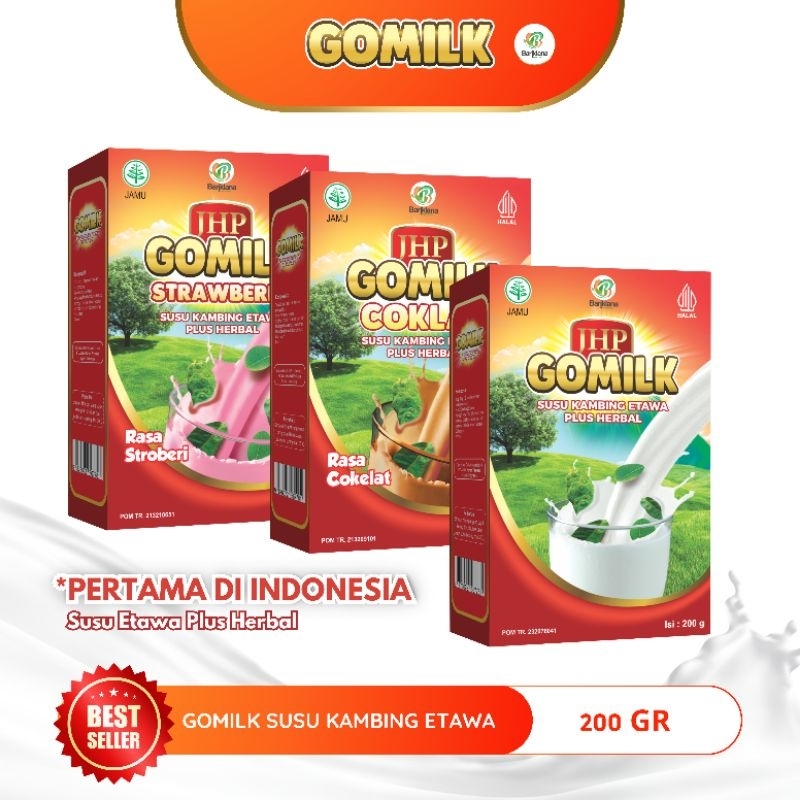 

Gomilk - Susu Kambing Etawa Plus Herbal