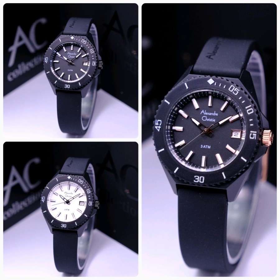 jam tangan wanita alexandre christie original - Alexandre Christie Wanita 8693 Original - Jam Tangan