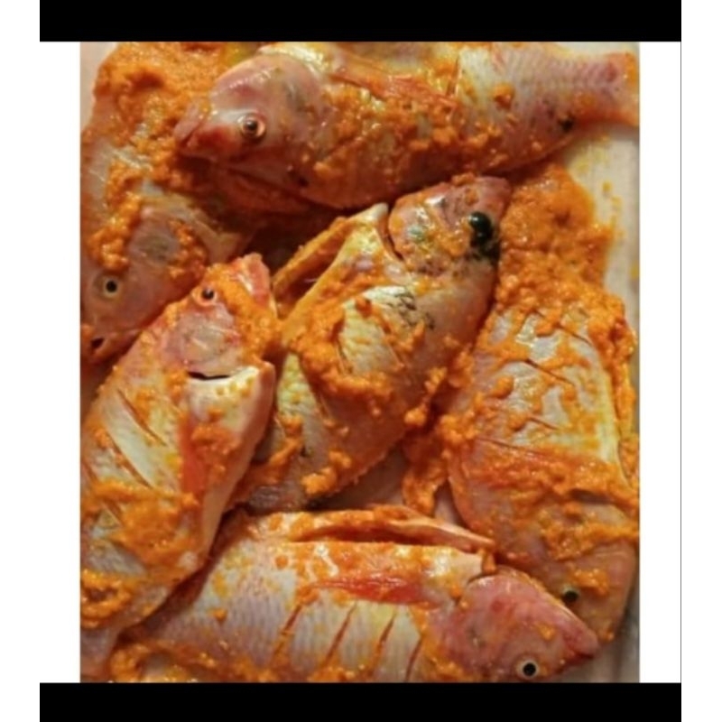 

ikan nila bumbu kuning siap goreng berat bersih 500 gr