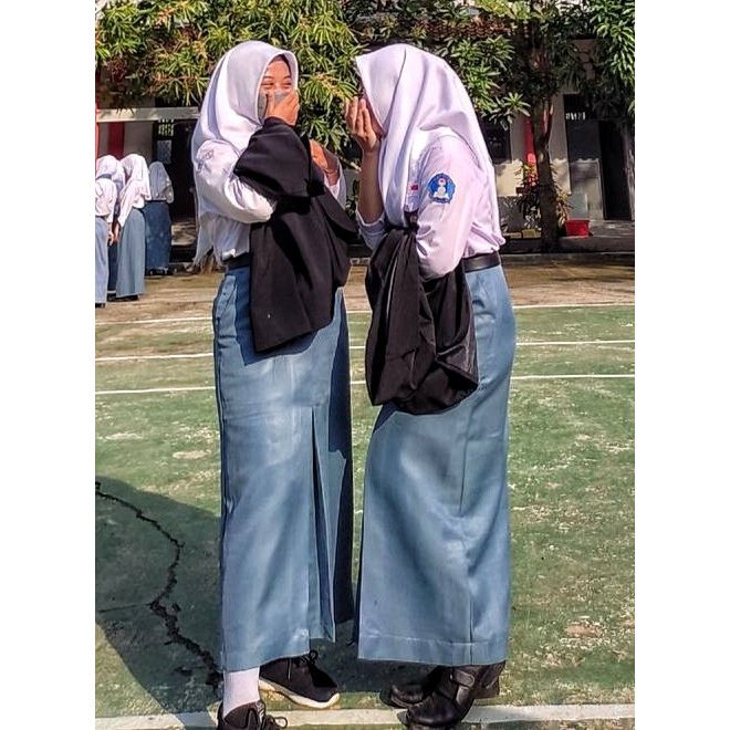 ROK SEKOLAH SPAN SMA/SMK/SMP/ REMPEL DEPAN PREMIUM